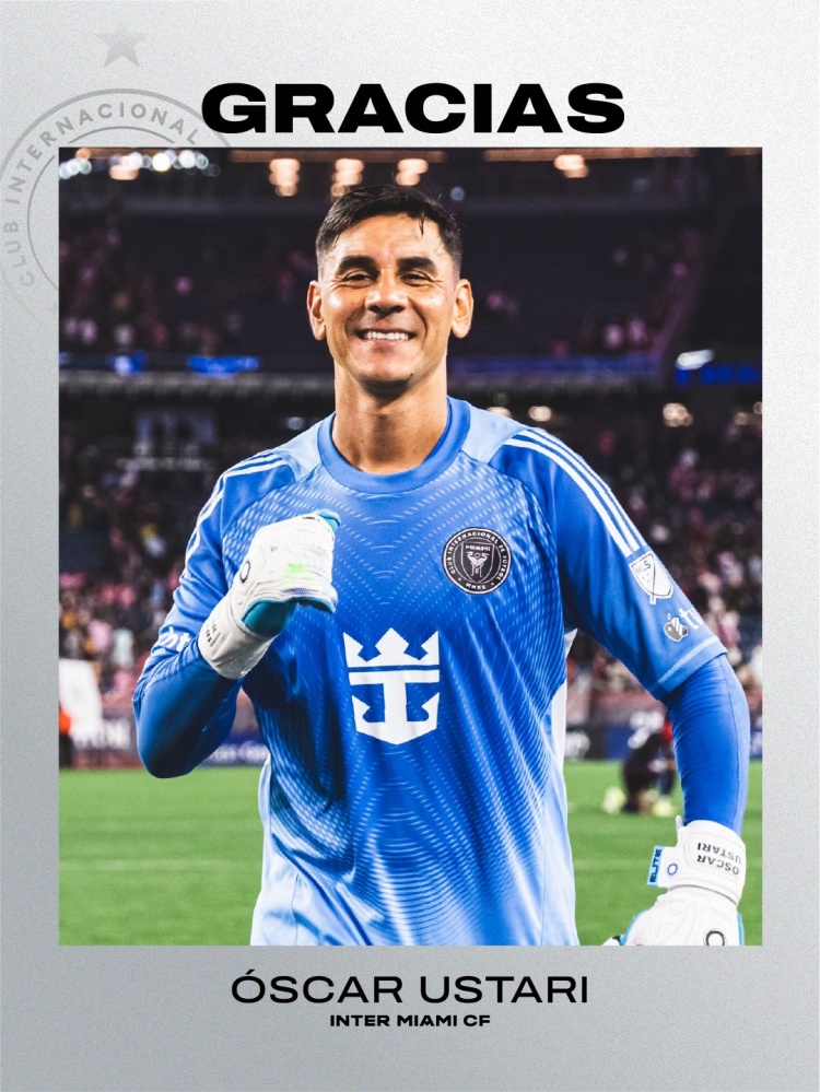 kaiyun-官方:迈阿密国际与阿根廷门将乌斯塔里解约
